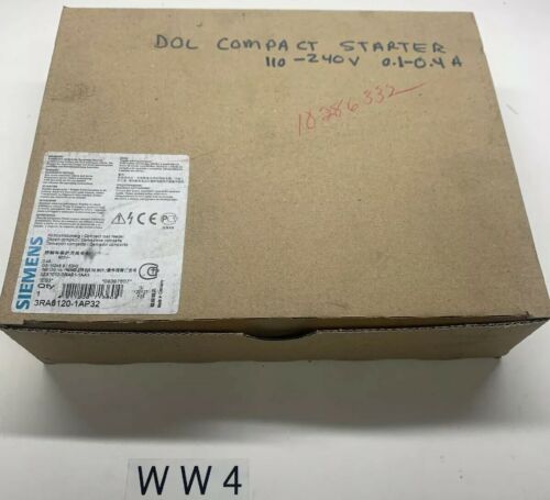 *New In Box* Siemens 3RA6120-1AP32 Compact Load Feeder + Warranty Fast Shipping Main Image