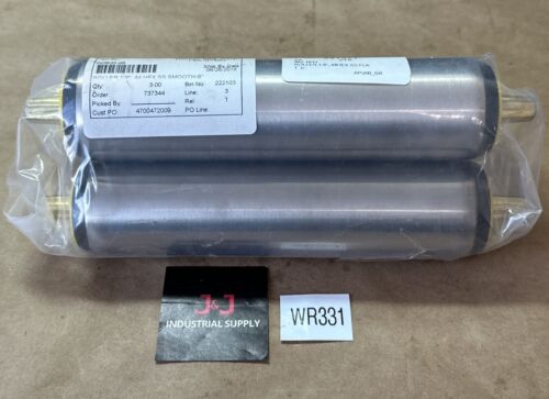 (3) BRAND NEW- Dorner SS Smooth Roller 203635-08 1.9”x8” .44 Hex || WARRANTY Main Image