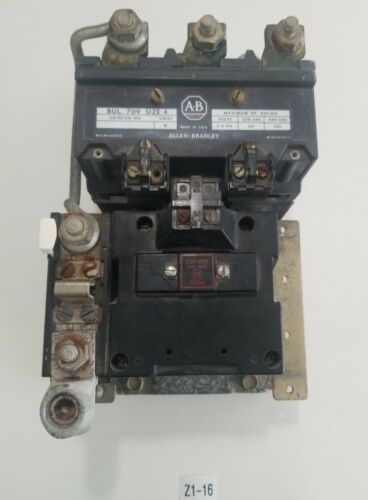*PREOWNED* ALLEN BRADLEY BUL 709 SIZE 4 SER K STARTER 110V + WARRANTY! Main Image