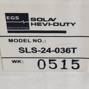 🆕️ EGS Sola/Hevi-Duty Sls-24-036T DC Power Supply 24V/3.6A ⚡️🇺🇸 SHIP+WARRANTY - Image 5