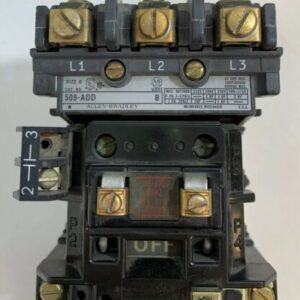 Allen Bradley 509-AOD NEMA Size 0 Motor Starter 595-A Auxiliary Contact Warranty - Image 5