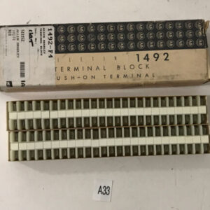 *NEW LOT OF 50* ALLEN BRADLEY TERMINAL BLOCKS 1492-F4 - Image 1