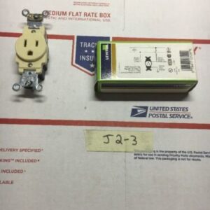 Leviton 5261-I Single Outlet 15A 125V Warranty Fast Shipping! - Image 1