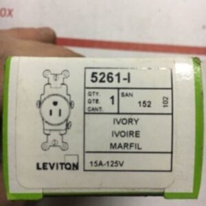 Leviton 5261-I Single Outlet 15A 125V Warranty Fast Shipping! - Image 3