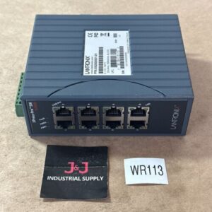 Lantronix Xpress-Pro SW 92000 Din-Rail Terminal Block X92000001-01 8X10/100TX - Image 1