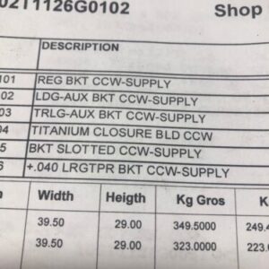 GE Toshiba Turbine Components Turbine Buckets / Blades Kit 102T1126P0 Warranty - Image 8
