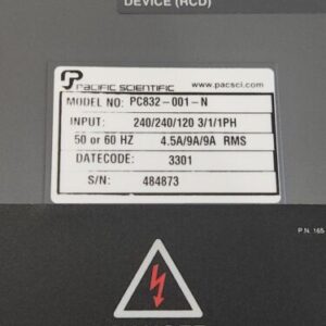 *PREOWNED* Pacific Scientific PC832-001-N PC800 Brushless Servo Drive + Warranty - Image 7