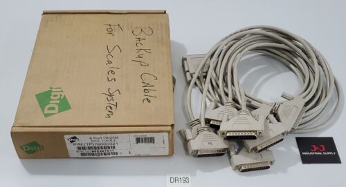 *PREOWNED* Digi 76000021 8-Port DB25M DTE Connectors Cable Assy + Warranty! Main Image