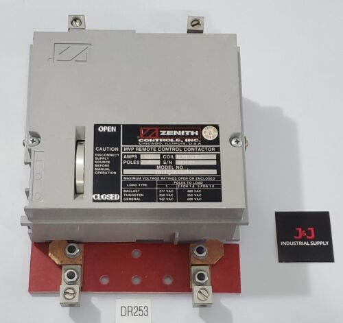 Zenith Controls 194136 MVP Remote Control Contactor 30A 120V 60Hz 2P + Warranty! Main Image