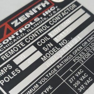 Zenith Controls 194136 MVP Remote Control Contactor 30A 120V 60Hz 2P + Warranty! - Image 4