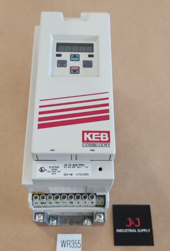 *PREOWNED* KEB Combivert 09.F5.B1B-PM00 Vfd Drive 208-240V 1/3~Ph 7.5A +Warranty Main Image