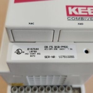 *PREOWNED* KEB Combivert 09.F5.B1B-PM00 Vfd Drive 208-240V 1/3~Ph 7.5A +Warranty - Image 3