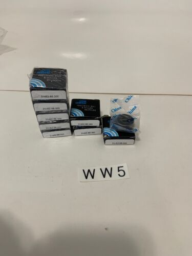 The General Ball Bearings (lot of 8)0.3750 in ID, 0.8750 in OD, 0.4060 in Width Main Image