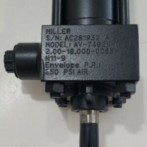*NEW* Miller Series AV AV-74B2N-02.00-18.000-0063-N11-9 Cylinder 2" B x 18" St - Image 5