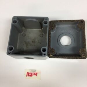 SQUARE D CLASS 9001 600V DIE CAST ALUMINUM HEAVY DUTY ENCLOSURE TYPE KY-1 SER A. - Image 4