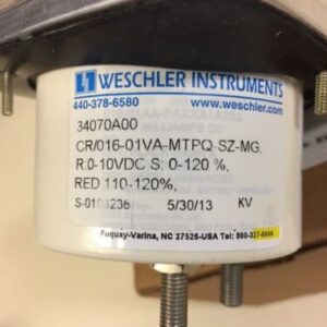 Weschler Instruments Panel Meter #34070A00 Brand New In Box Fast Shipping! - Image 2
