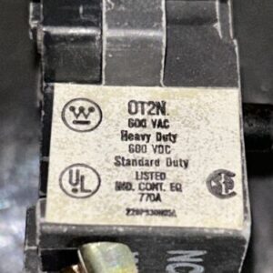 * New In Box (Lot Of 5) Westinghouse OT2N Contact Block S# 2602D69G04# - Image 7