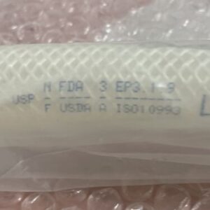 Sani Tech STHT-R-0500 38”Length Silicone Hose w/ 1" Tri-Clamp Sanitary Fitting - Image 5