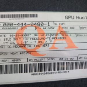 🆕️ *LOT OF 3* 316 SS Stud Bolt 1-1/8' x 7'  |⚡️🇺🇸 SHIP+WARRANTY - Image 2