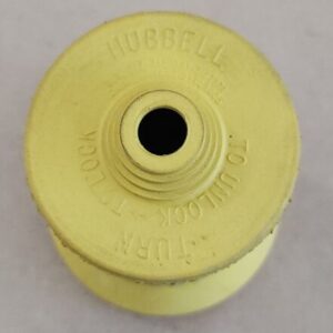 *NEW* [6] Hubbell 60CM36 Insulprene Yellow Triple Seal Cover 4&5 Wire + Warranty - Image 3