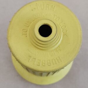 *NEW* [6] Hubbell 60CM36 Insulprene Yellow Triple Seal Cover 4&5 Wire + Warranty - Image 6
