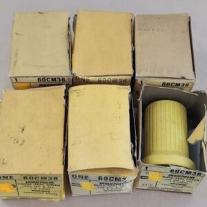 *NEW* [6] Hubbell 60CM36 Insulprene Yellow Triple Seal Cover 4&5 Wire + Warranty - Image 10