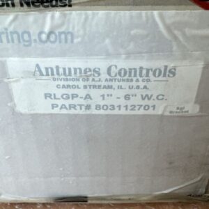 NEW IN BOX- Antunes Controls RLGP-A Low Pressure Switch 803112701 1-6” 25-150mm - Image 3
