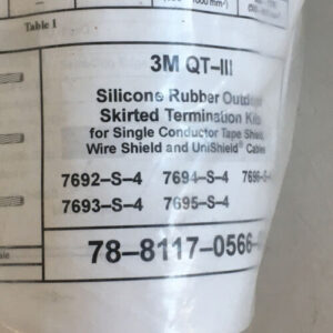 NEW!! 3M QT-III Cold Shrink Silicone Rubber Termination 48-1990 78-8117-0566-0 - Image 3