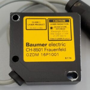 *PREOWNED* Baumer OZDM 16P1001 S174 Diffuse Contrast Sensor Class 1 + Warranty! - Image 2
