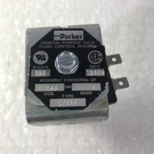 *Used Parker G-23S solenoid valve Look In Photo’s For size NPT# - Image 5