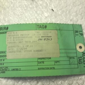 *New Ashcroft - B464S XLEMH Pressure Switch# - Image 3