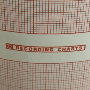 (9)Gould 12.516" x 225 Ft 6-Channel Pressure Ink Recording Chart Paper 11296321 - Image 3