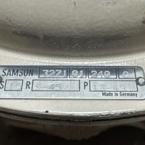 NEW - Samson 3241-01 216WCB 25360TX02 Size 1-1/2 CL150 CV30 EP ME || WARRANTY! - Image 3