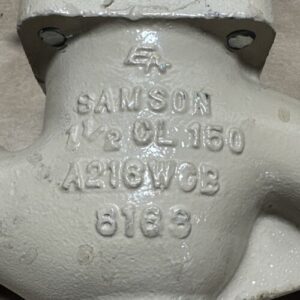 NEW - Samson 3241-01 216WCB 25360TX02 Size 1-1/2 CL150 CV30 EP ME || WARRANTY! - Image 10