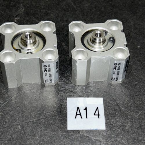 (2) SMC Compact Cylinder Npt NCQ2B20-5D Fast Shipping! + Warranty Main Image
