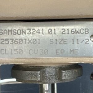 NEW- Samson 3241-01 + 4765 Positioner 25360TX01 Size 1-1/2” 3271-01-240C CL150 - Image 2