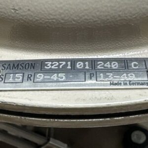 NEW- Samson 3241-01 + 4765 Positioner 25360TX01 Size 1-1/2” 3271-01-240C CL150 - Image 4