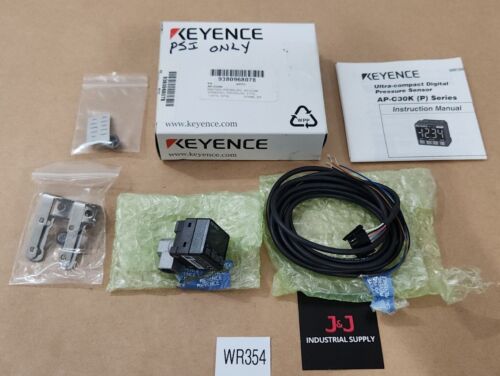 *BRAND NEW* Keyence AP-C33K Ultra-Compact Digital Pressure Sensor + Warranty! Main Image