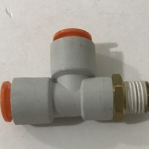 *NEW OPEN BOX* Lot of 20 SMC KQ2Y11-36S Pneumatic Male Tee Fittings 3/8" Tubing - Image 2