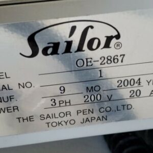 *NEW* Sailor OE-2867 Robotic Contoller w/ Cordset Serial No. 1 3Ph 200V 20A - Image 4