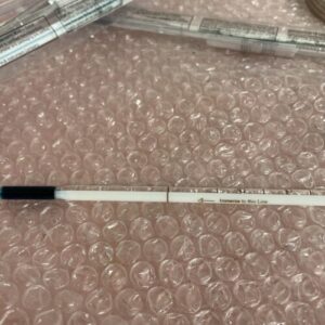 (4) H-B Enviro Safe Glass Laboratory Thermometer See Photos For Desc. - Image 10