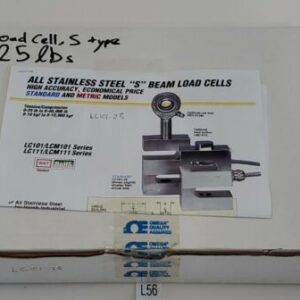 *NEW* Omega Engineering LC101-25 Stainless Steel S-Beam Load Cell 0-25LBS - Image 1
