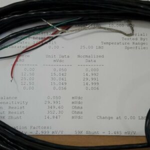 *NEW* Omega Engineering LC101-25 Stainless Steel S-Beam Load Cell 0-25LBS - Image 4