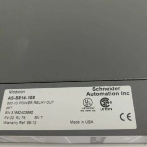 (New) Schneider Automation AS-B814-108 800 I/O Power Relay Out 8PT Fast Shipping - Image 5