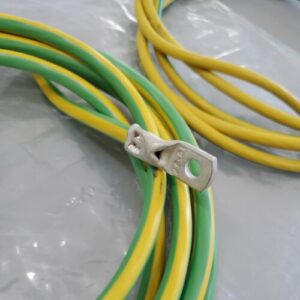 *BRAND NEW* LOT OF 2 Grounding Cable 7Ft & Various Eye Bolt Connectors UWA6462 - Image 8