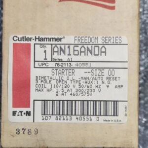 🆕️ Eaton AN16AN0A Starter, 3 pole Size 00⚡️🇺🇸 SHIP+WARRANTY - Image 5
