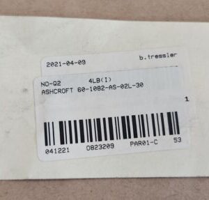 *NEW* Ashcroft 60-1082-AS-02L-30# Pressure Gauge 6" Dial 1/4" Npt + Warranty! - Image 12