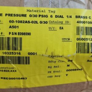 *NEW* Ashcroft 60-1082-AS-02L-30# Pressure Gauge 6" Dial 1/4" Npt + Warranty! - Image 13