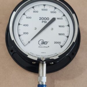 3D Instruments 25504-32B31GAD-GCO Pressure Gauge 4-1/2" 0-2000Psi 1/4" +Warranty - Image 2