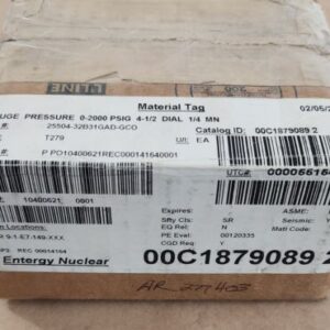 3D Instruments 25504-32B31GAD-GCO Pressure Gauge 4-1/2" 0-2000Psi 1/4" +Warranty - Image 8